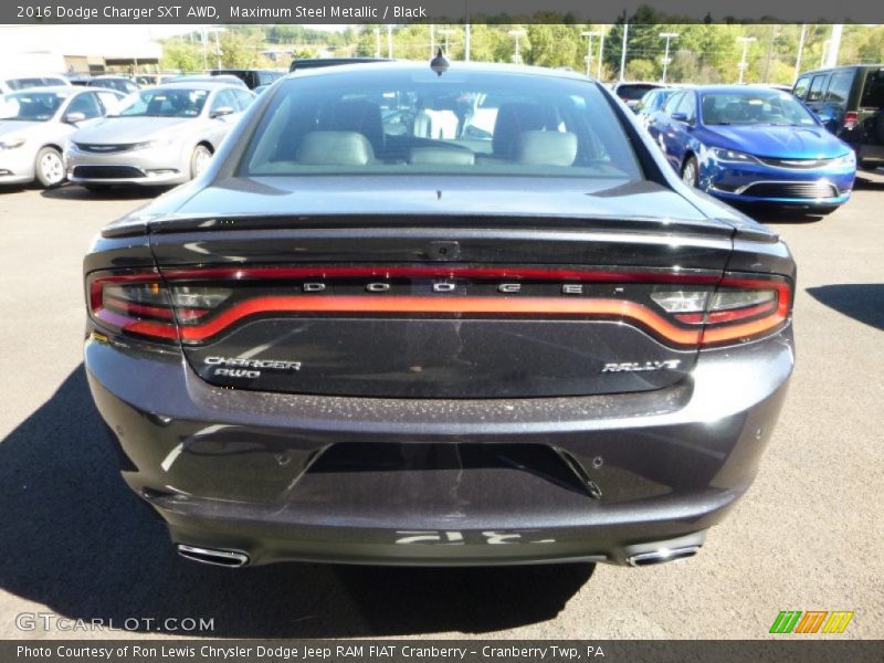 Maximum Steel Metallic / Black 2016 Dodge Charger SXT AWD