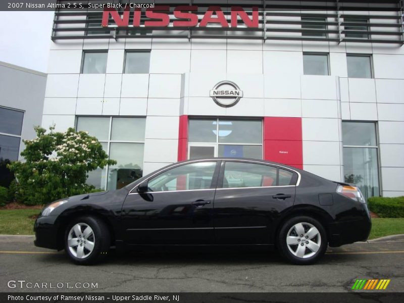 Super Black / Charcoal 2007 Nissan Altima 2.5 S