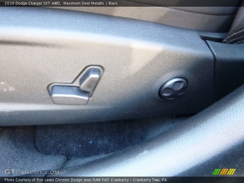 Maximum Steel Metallic / Black 2016 Dodge Charger SXT AWD