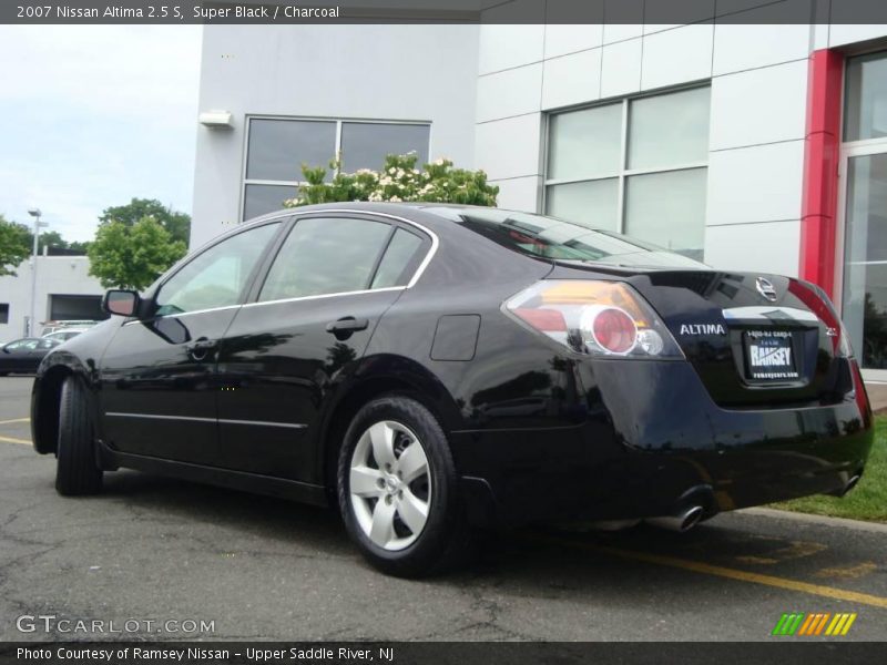 Super Black / Charcoal 2007 Nissan Altima 2.5 S