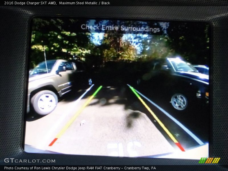 Maximum Steel Metallic / Black 2016 Dodge Charger SXT AWD