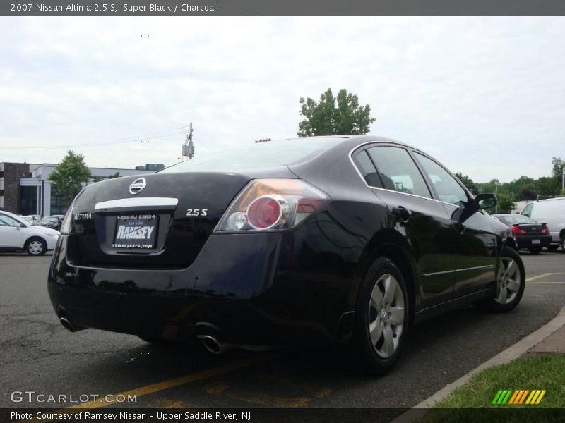Super Black / Charcoal 2007 Nissan Altima 2.5 S