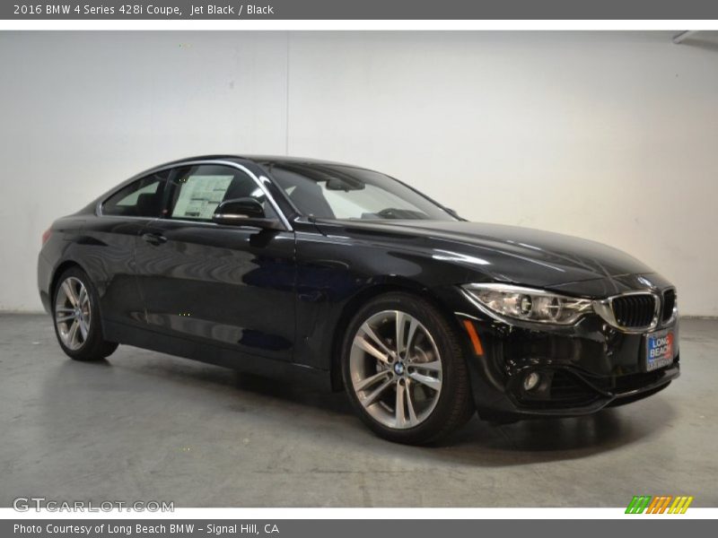 Jet Black / Black 2016 BMW 4 Series 428i Coupe