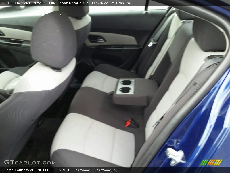 Blue Topaz Metallic / Jet Black/Medium Titanium 2013 Chevrolet Cruze LS