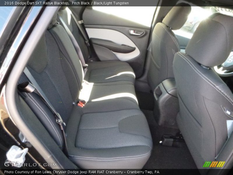Pitch Black / Black/Light Tungsten 2016 Dodge Dart SXT Rallye Blacktop