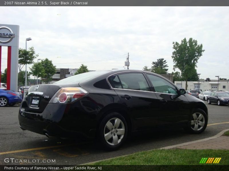 Super Black / Charcoal 2007 Nissan Altima 2.5 S