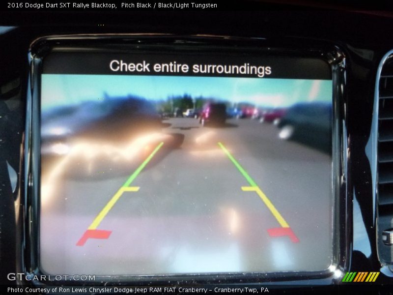 Pitch Black / Black/Light Tungsten 2016 Dodge Dart SXT Rallye Blacktop