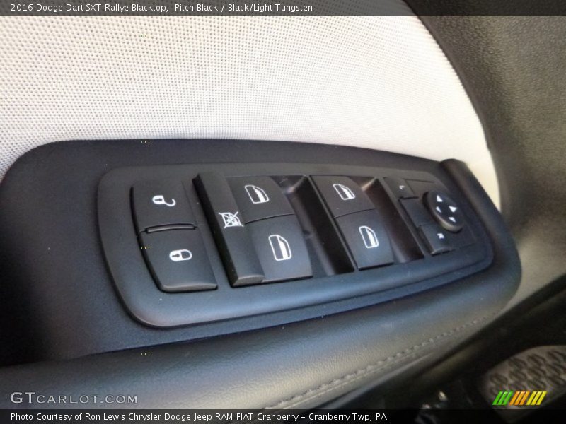 Pitch Black / Black/Light Tungsten 2016 Dodge Dart SXT Rallye Blacktop