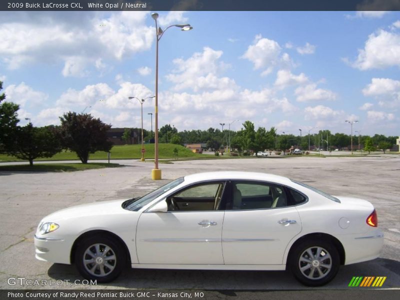White Opal / Neutral 2009 Buick LaCrosse CXL