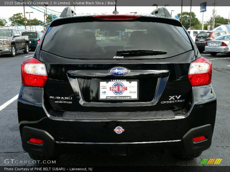 Crystal Black Silica / Black 2015 Subaru XV Crosstrek 2.0i Limited