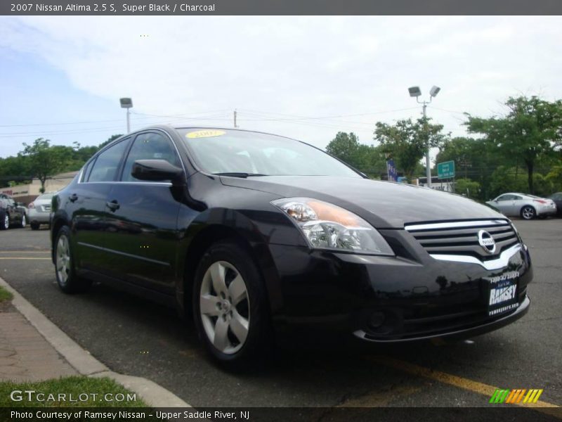 Super Black / Charcoal 2007 Nissan Altima 2.5 S