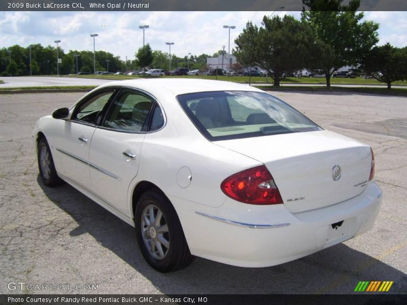 White Opal / Neutral 2009 Buick LaCrosse CXL