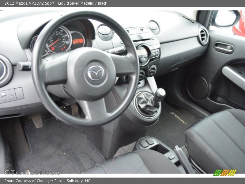  2012 MAZDA2 Sport Black Interior