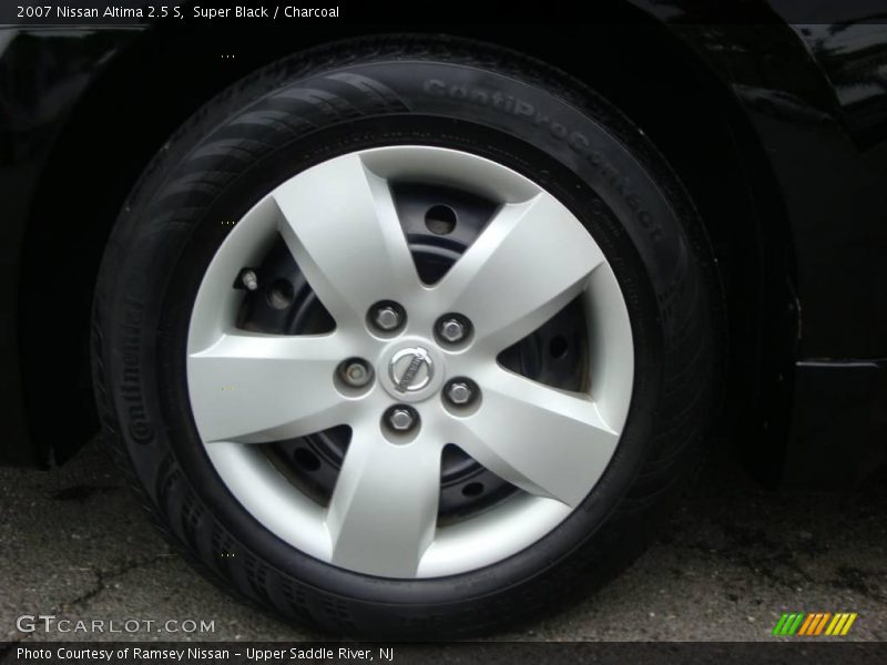 Super Black / Charcoal 2007 Nissan Altima 2.5 S