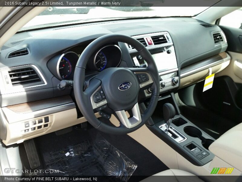 Tungsten Metallic / Warm Ivory 2016 Subaru Legacy 2.5i Limited