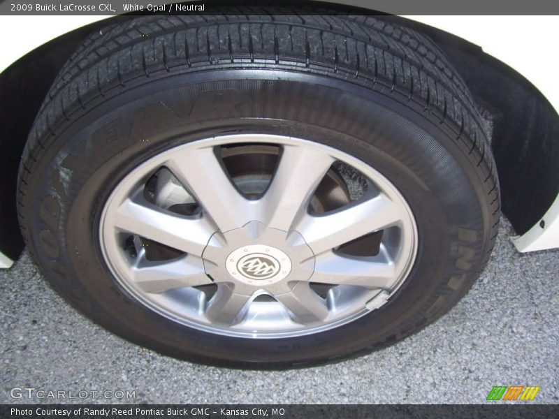 White Opal / Neutral 2009 Buick LaCrosse CXL