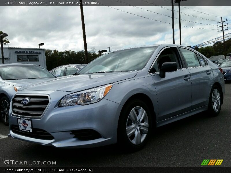 Ice Silver Metallic / Slate Black 2016 Subaru Legacy 2.5i