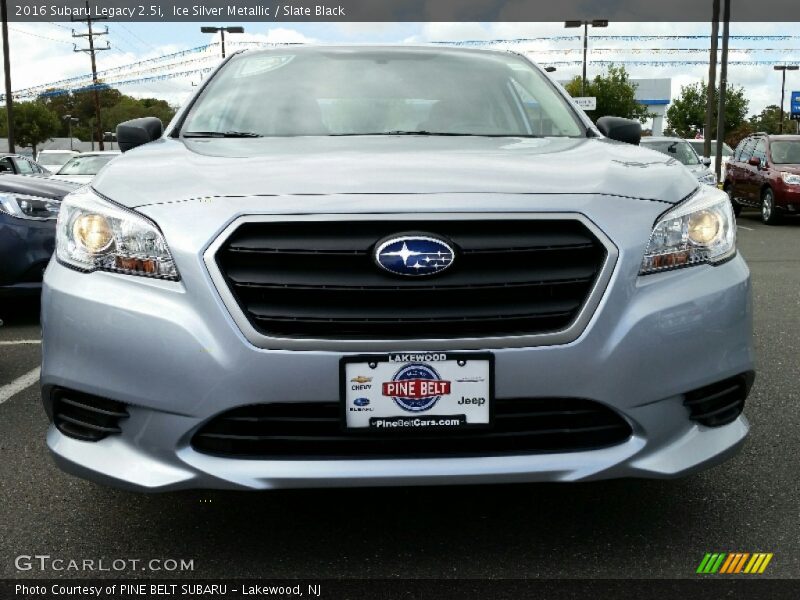 Ice Silver Metallic / Slate Black 2016 Subaru Legacy 2.5i