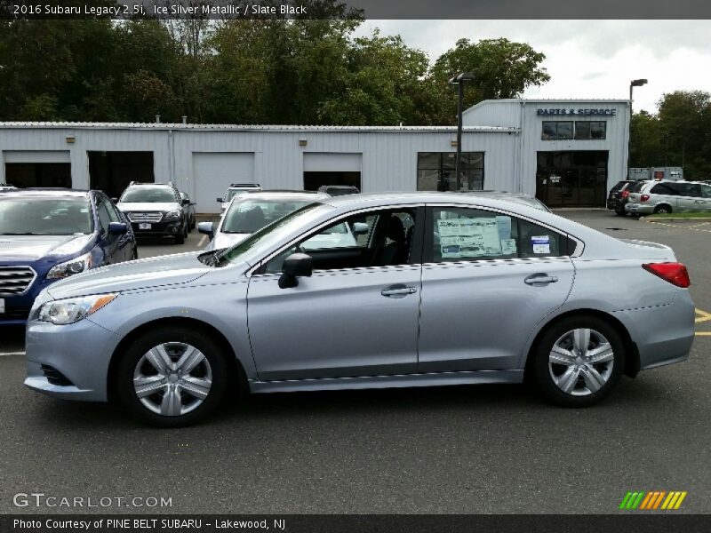 Ice Silver Metallic / Slate Black 2016 Subaru Legacy 2.5i