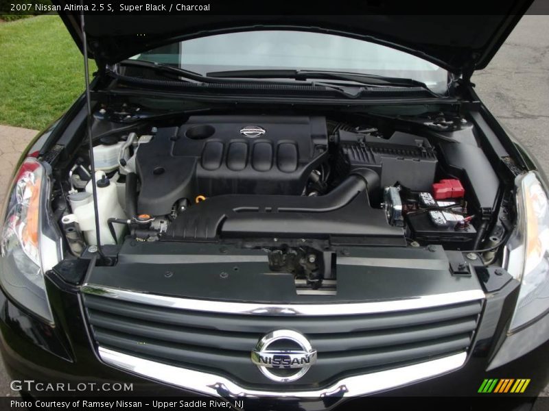 Super Black / Charcoal 2007 Nissan Altima 2.5 S