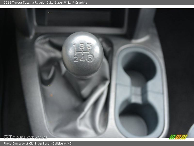 Super White / Graphite 2013 Toyota Tacoma Regular Cab