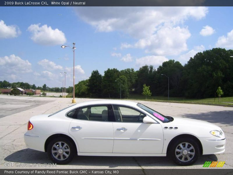 White Opal / Neutral 2009 Buick LaCrosse CXL