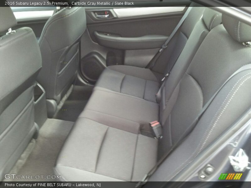 Carbide Gray Metallic / Slate Black 2016 Subaru Legacy 2.5i Premium