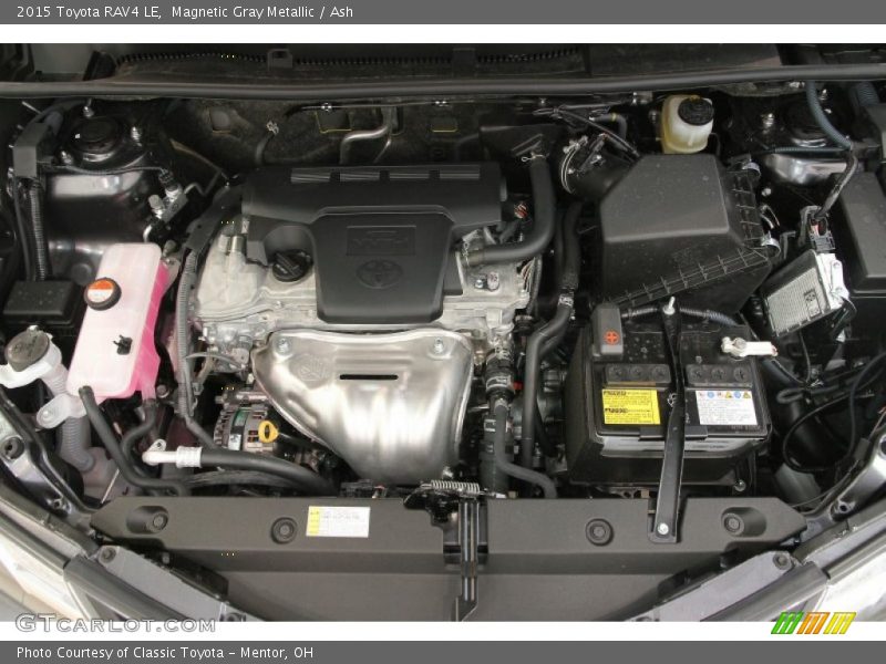 Magnetic Gray Metallic / Ash 2015 Toyota RAV4 LE
