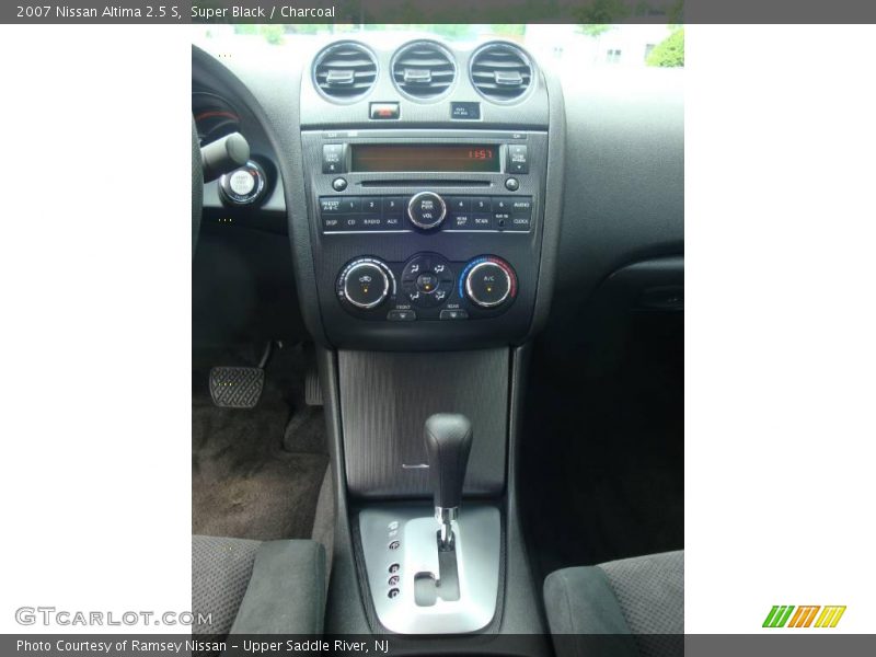 Super Black / Charcoal 2007 Nissan Altima 2.5 S