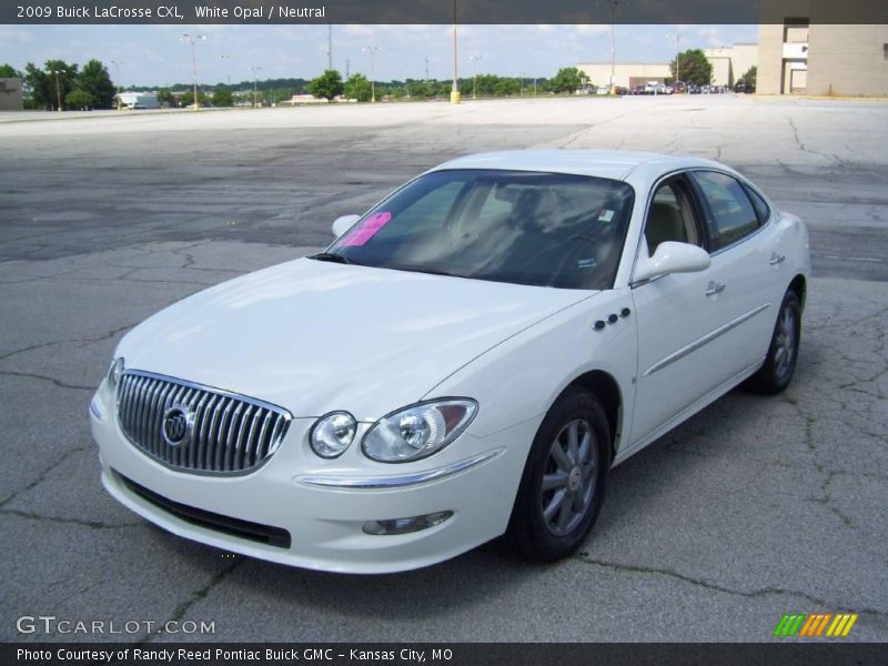 White Opal / Neutral 2009 Buick LaCrosse CXL