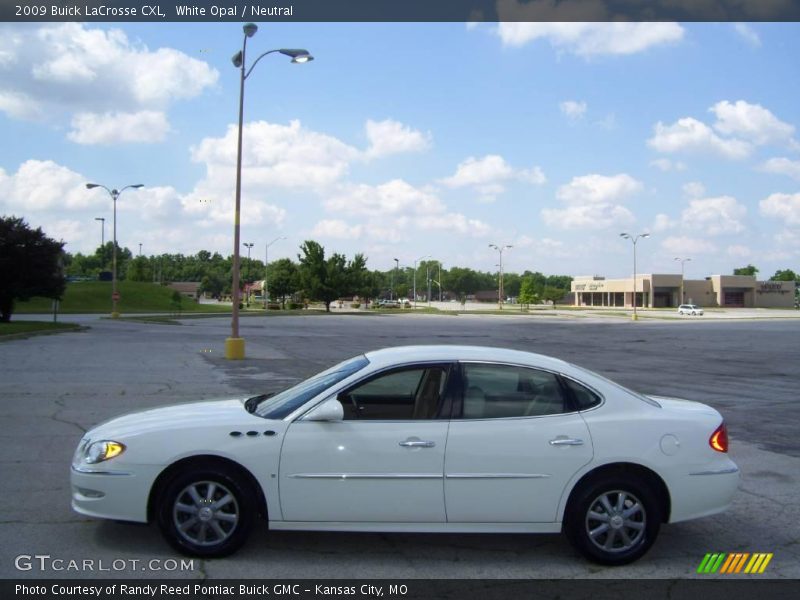 White Opal / Neutral 2009 Buick LaCrosse CXL