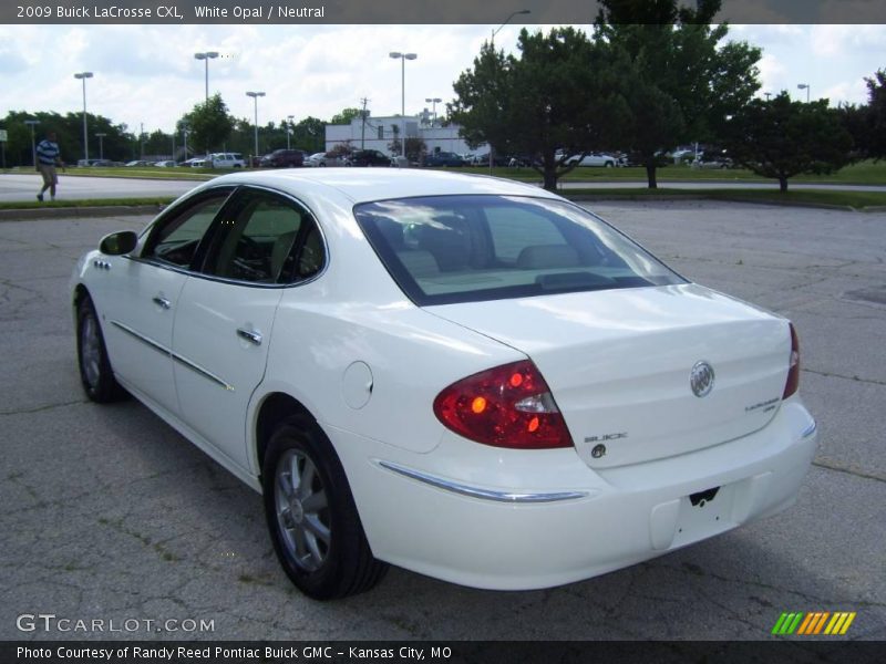 White Opal / Neutral 2009 Buick LaCrosse CXL