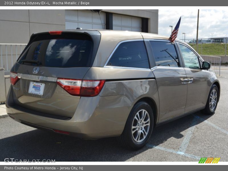 Mocha Metallic / Beige 2012 Honda Odyssey EX-L