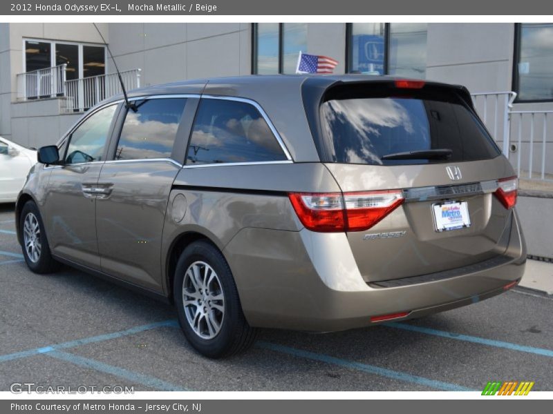 Mocha Metallic / Beige 2012 Honda Odyssey EX-L