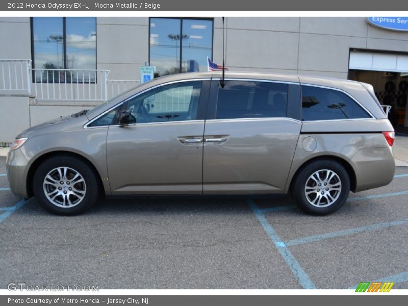 Mocha Metallic / Beige 2012 Honda Odyssey EX-L