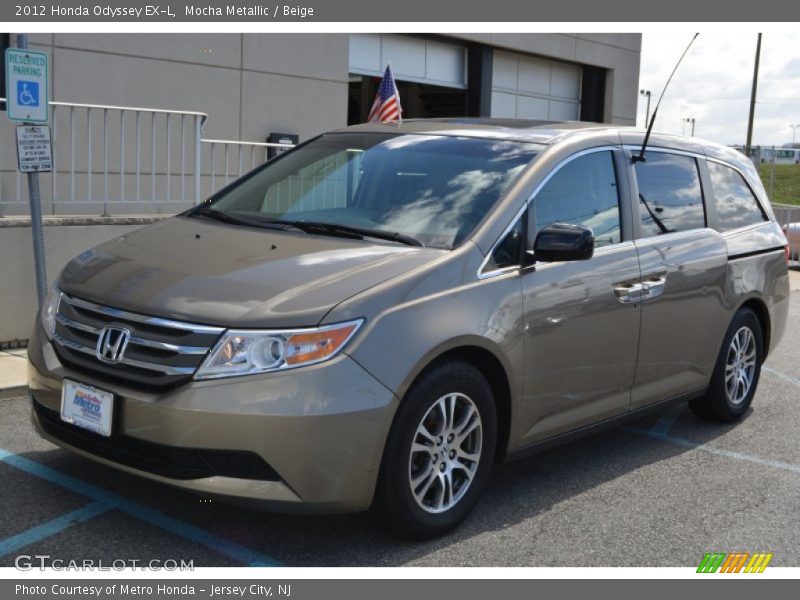 Mocha Metallic / Beige 2012 Honda Odyssey EX-L