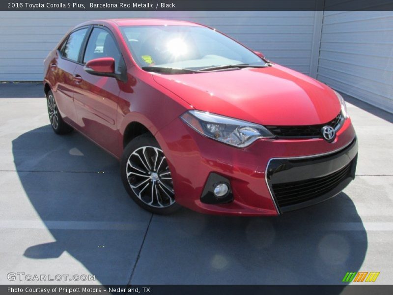 Front 3/4 View of 2016 Corolla S Plus