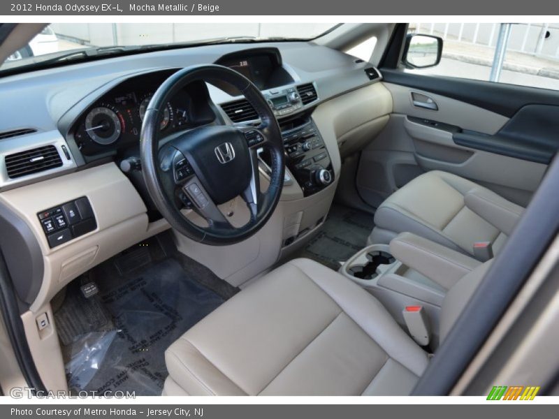 Mocha Metallic / Beige 2012 Honda Odyssey EX-L