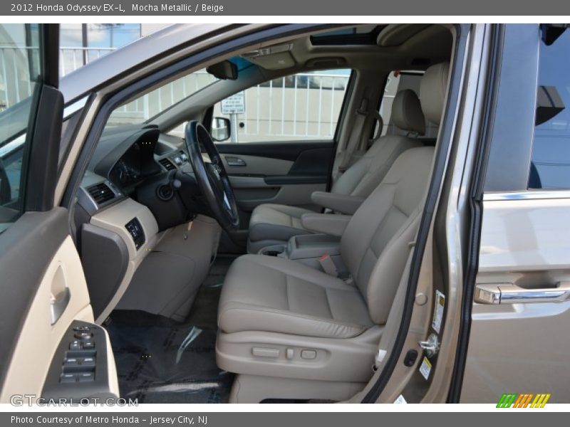 Mocha Metallic / Beige 2012 Honda Odyssey EX-L