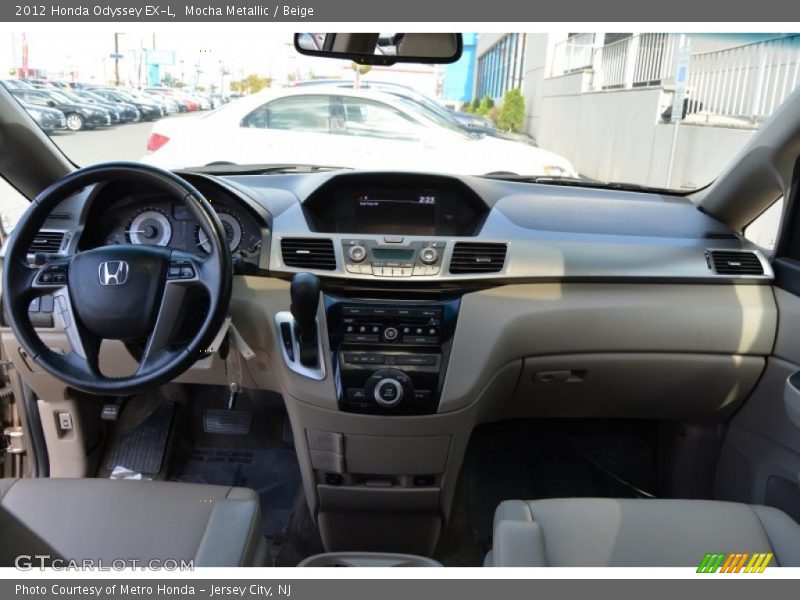 Mocha Metallic / Beige 2012 Honda Odyssey EX-L