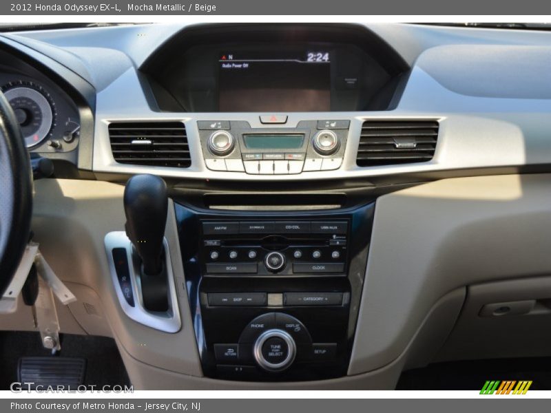 Mocha Metallic / Beige 2012 Honda Odyssey EX-L