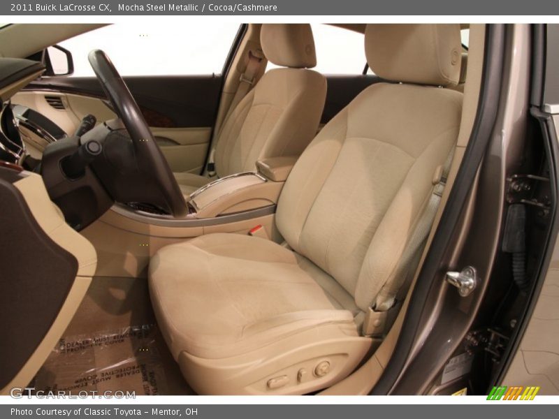Mocha Steel Metallic / Cocoa/Cashmere 2011 Buick LaCrosse CX