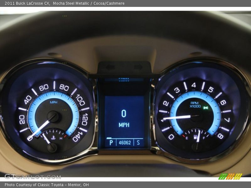 Mocha Steel Metallic / Cocoa/Cashmere 2011 Buick LaCrosse CX