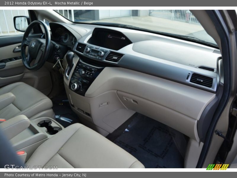 Mocha Metallic / Beige 2012 Honda Odyssey EX-L