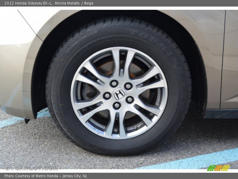 Mocha Metallic / Beige 2012 Honda Odyssey EX-L