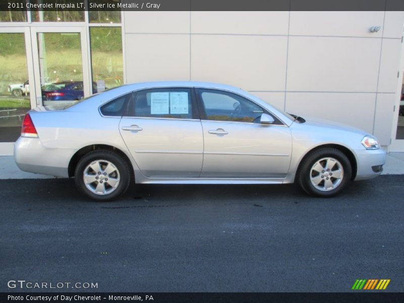 Silver Ice Metallic / Gray 2011 Chevrolet Impala LT