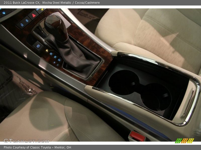 Mocha Steel Metallic / Cocoa/Cashmere 2011 Buick LaCrosse CX