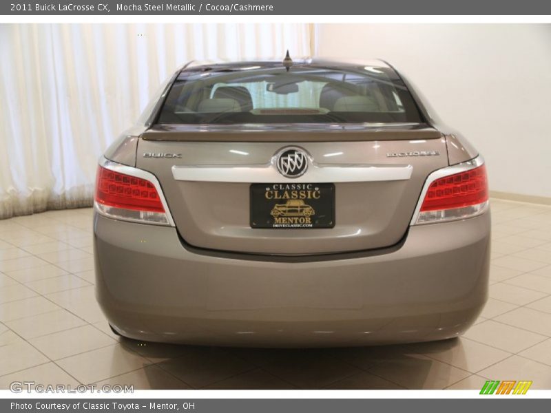 Mocha Steel Metallic / Cocoa/Cashmere 2011 Buick LaCrosse CX