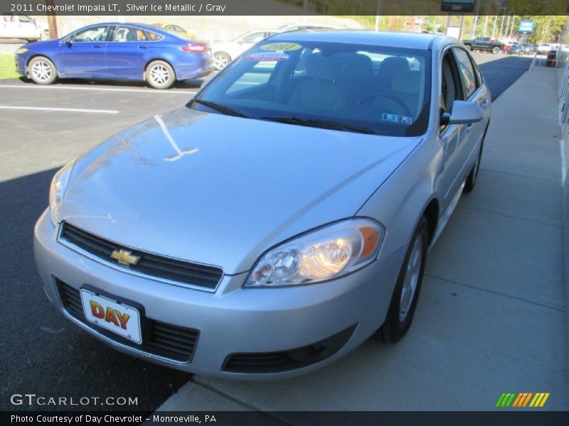Silver Ice Metallic / Gray 2011 Chevrolet Impala LT