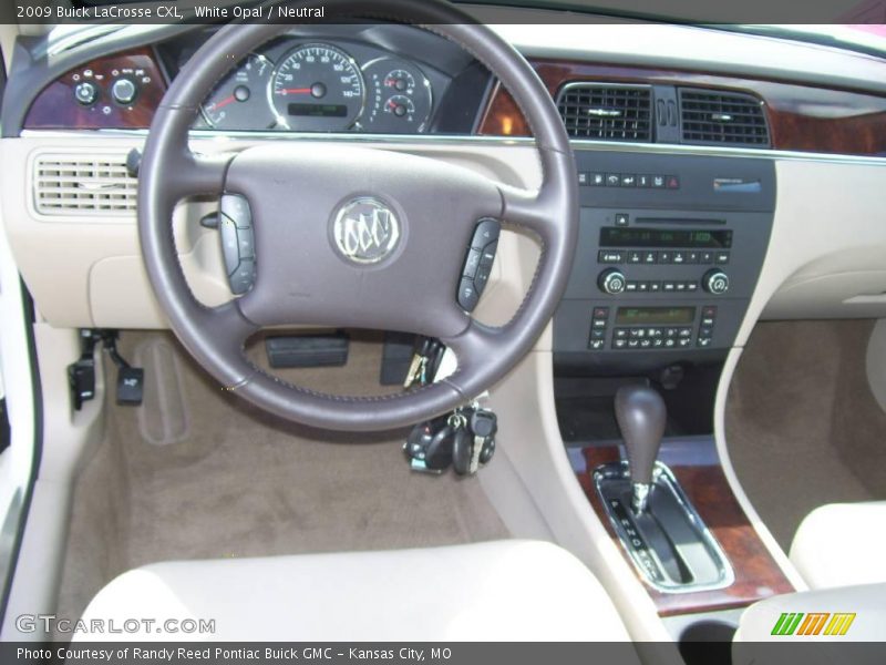 White Opal / Neutral 2009 Buick LaCrosse CXL